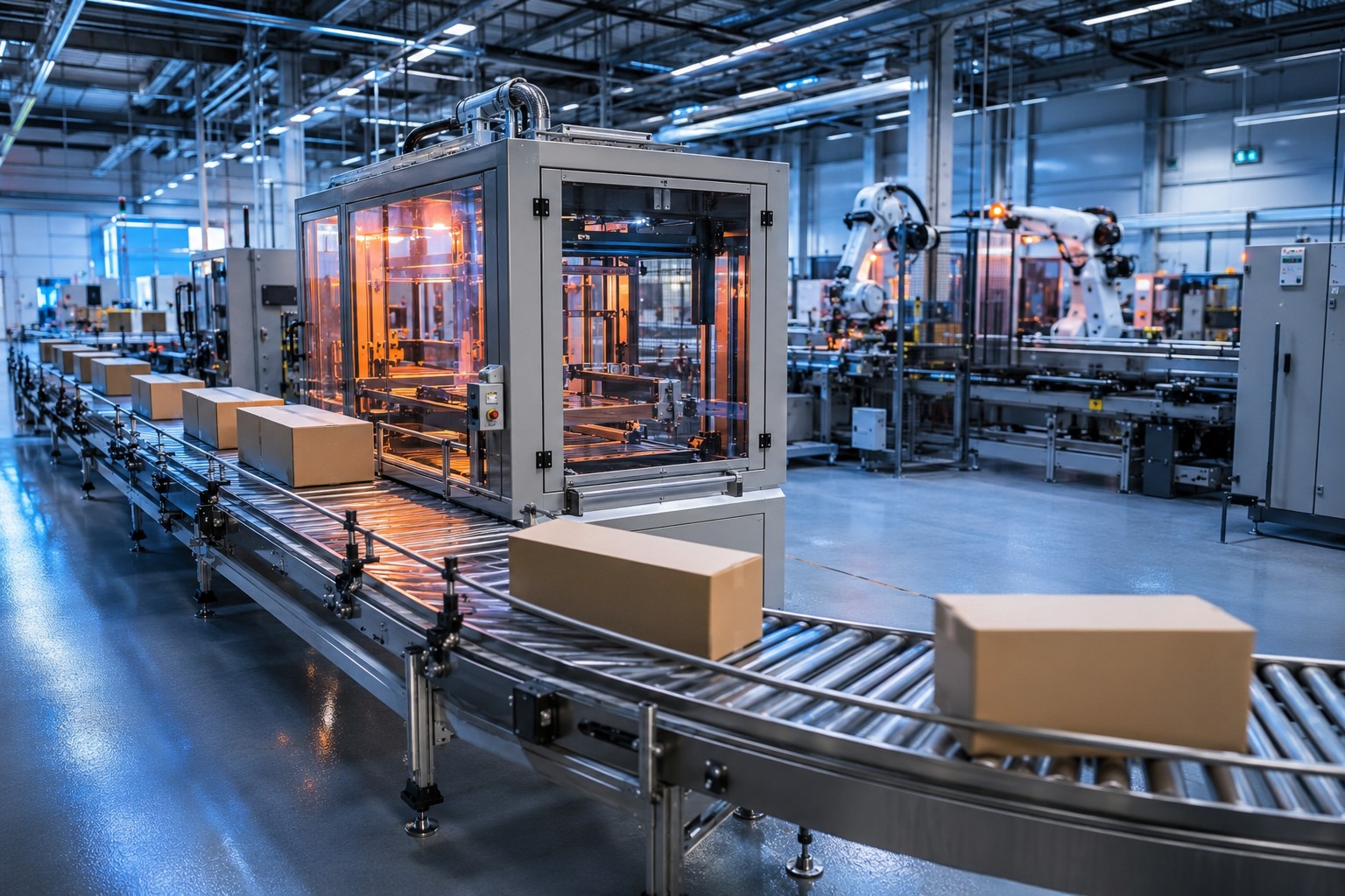 Packaging and robotics line